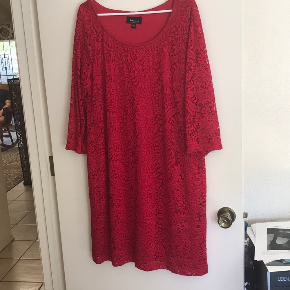 Red dress